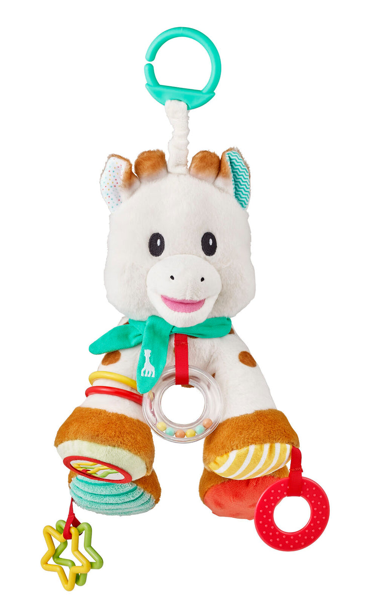 Sophie La Girafe - Hochet Peluche Grelot Bébé Avec Son Pouet, 010333 - Jouet Iconique