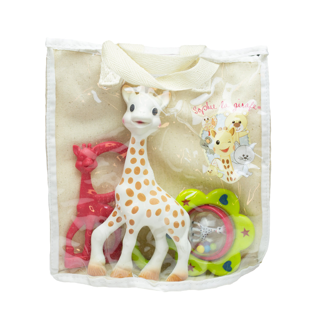 So'Pure Sophie la girafe & chewing rubber – Calisson Toys