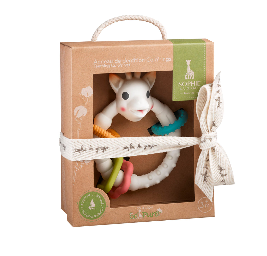 First Age Birth Set Sophie La Giraffe – Calisson Toys