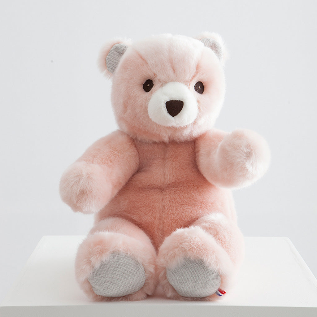 Robert The Bear Rose | Pamplemousse Peluches | NINI and LOLI Robert The Bear Rose | Pamplemousse Peluches | NINI and LOLI