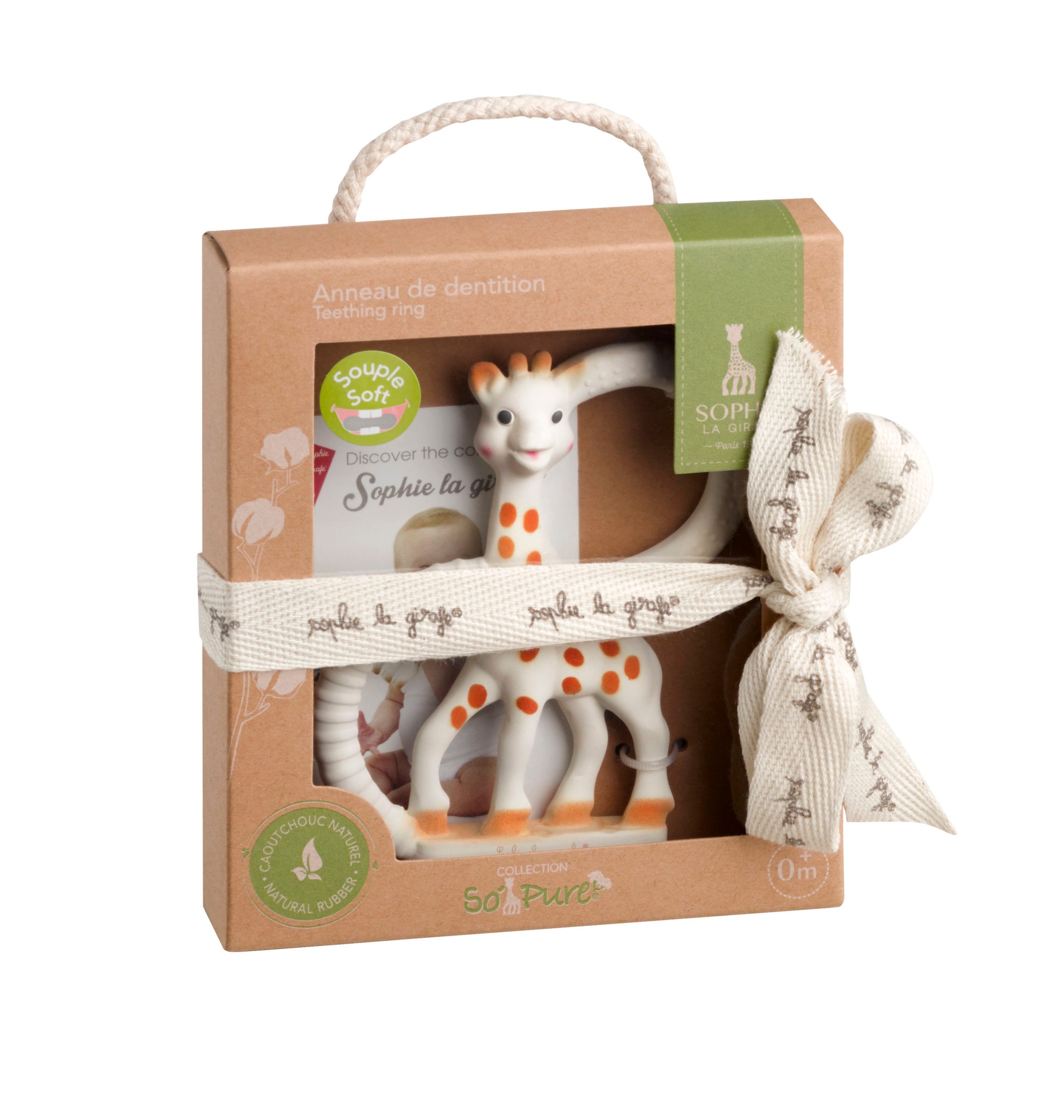 So pure Teething Ring Sophie la Girafe Calisson Toys