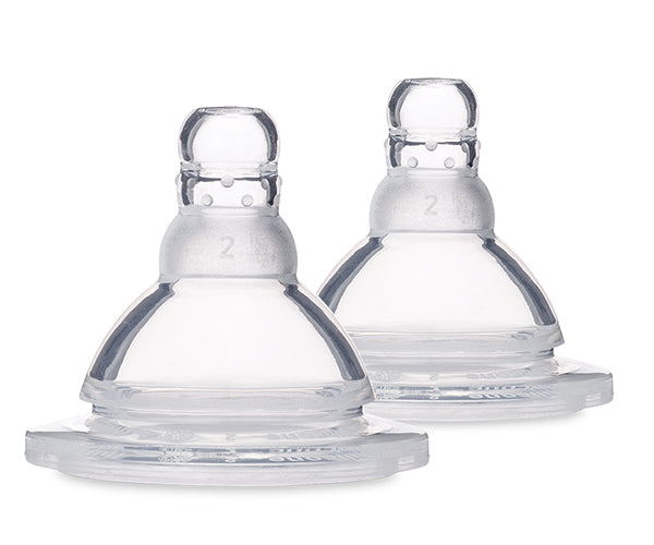 Two mii sophie baby bottle nipples for 3 month old baby