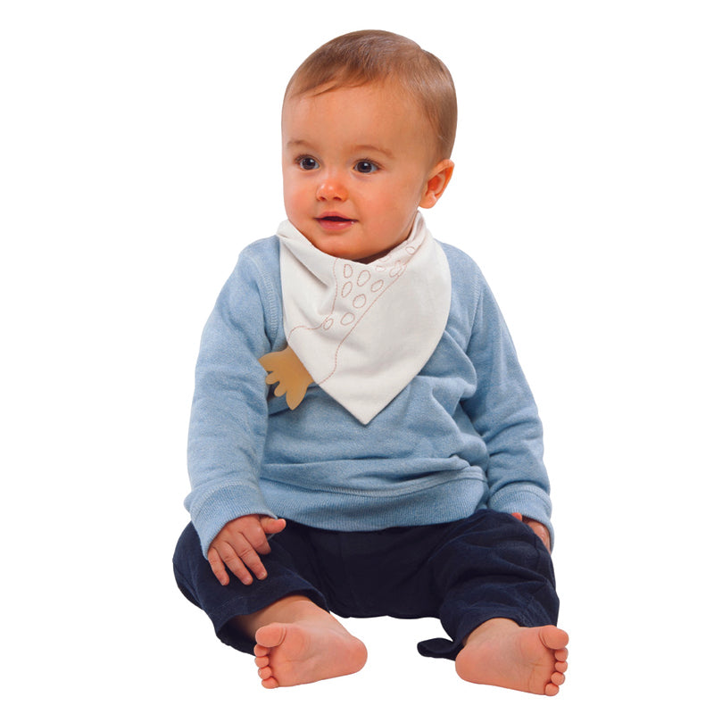 baby wearing sopure bandana