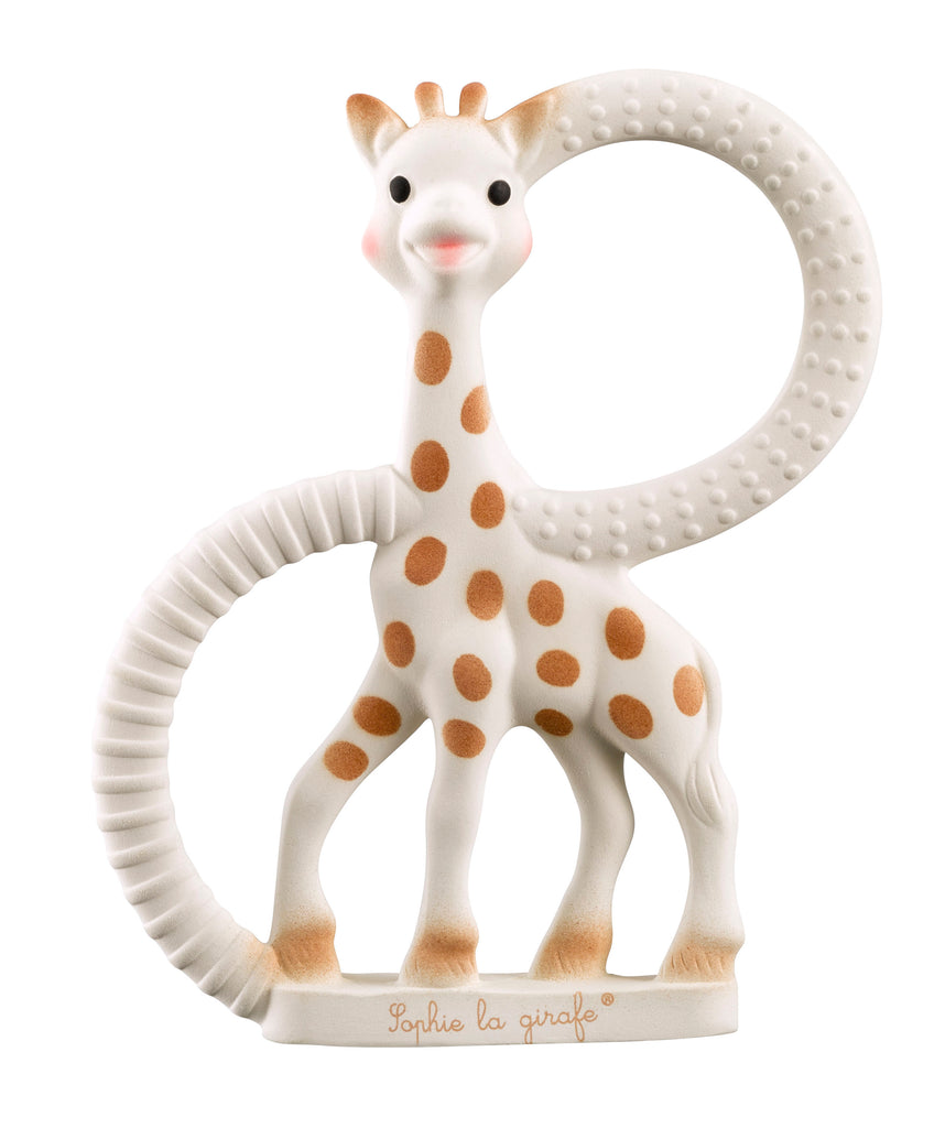 Sophie the giraffe sopure two ring teething toy