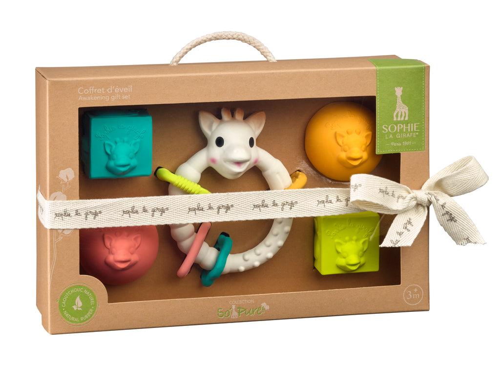 Sophie so'pure early learning gift set in box