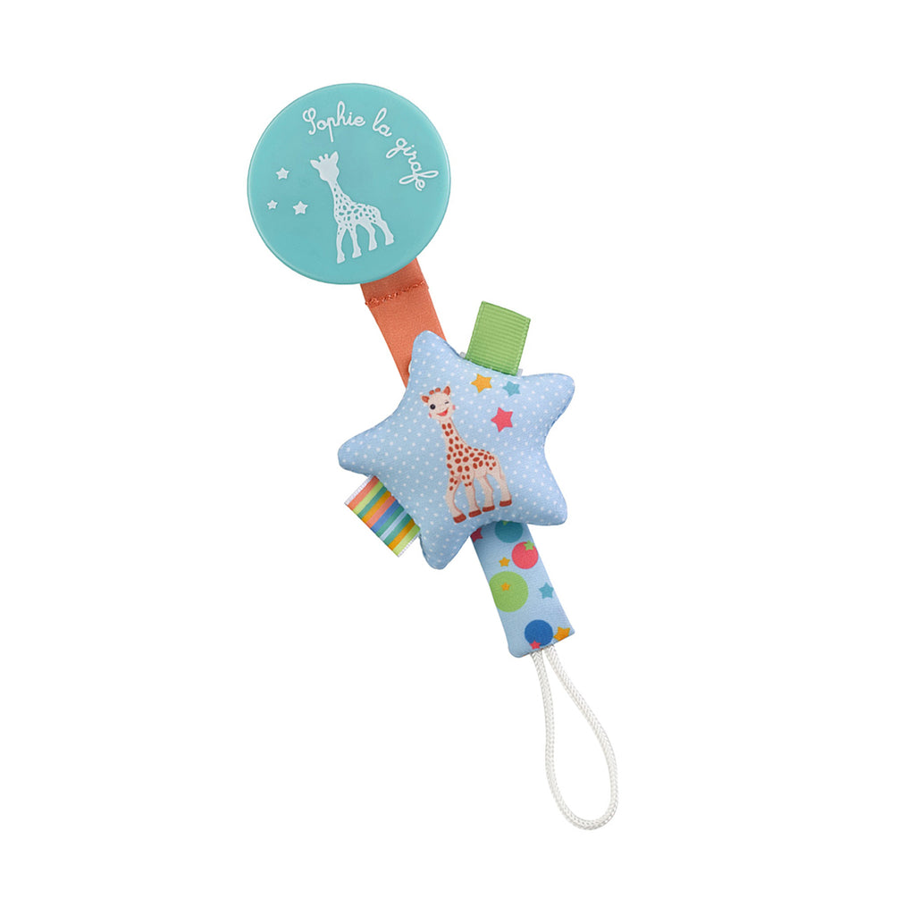 Sophie the giraffe star pacifier holder