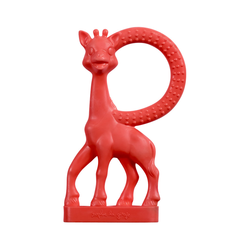 Red sophie the giraffe vanilla scented teether